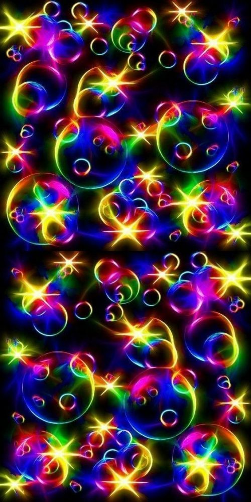 Colorful Bubbles Wallpaper