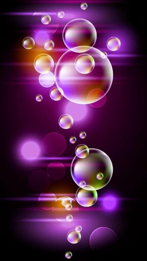 Colorful Bubbles Wallpaper