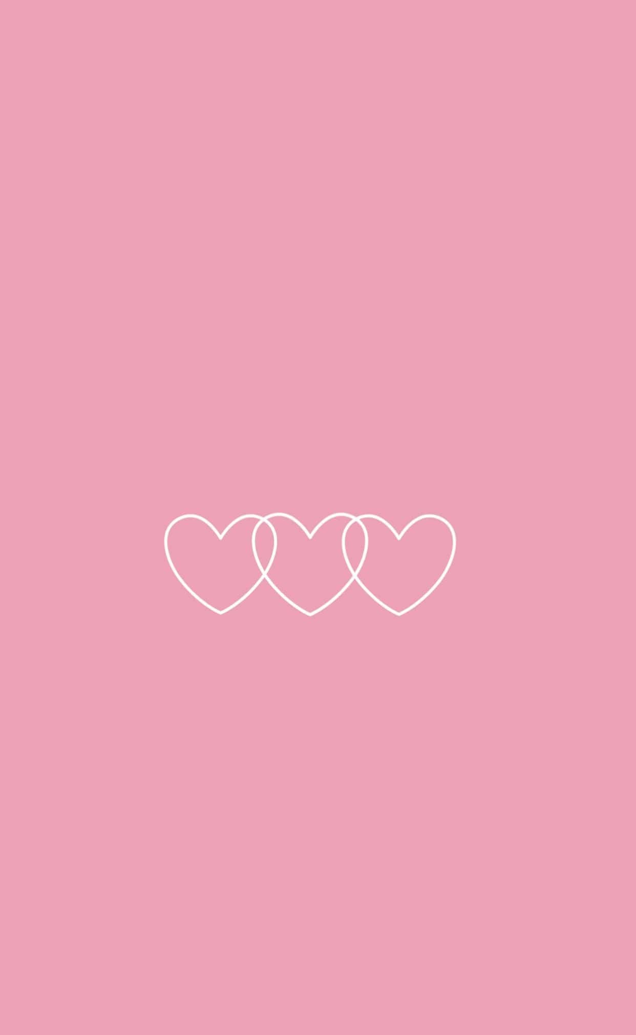 Pink Heart Wallpaper