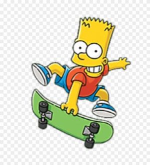 Background Bart Simpson Wallpaper