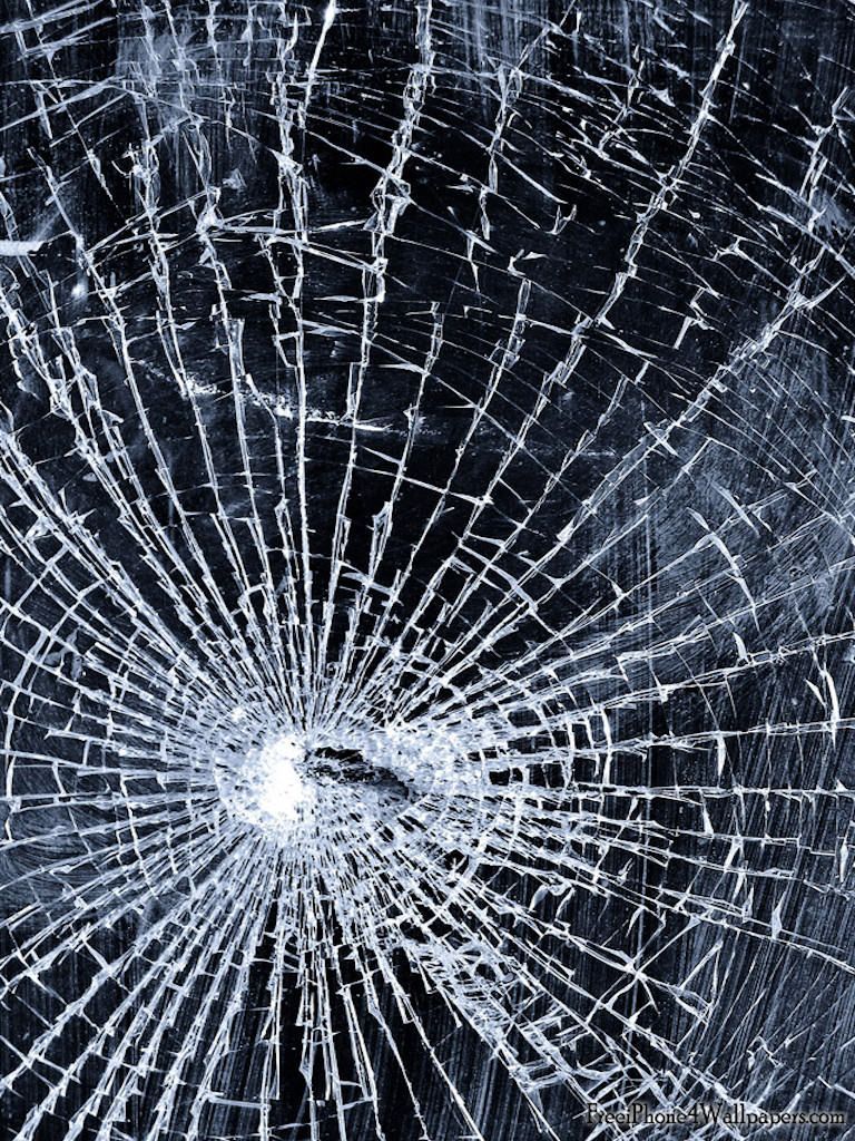 Cracked Screen Wallpaper