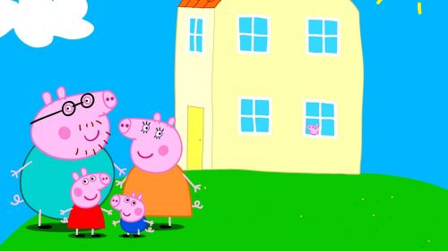 Desktop Peppa Pig House Wallpaper