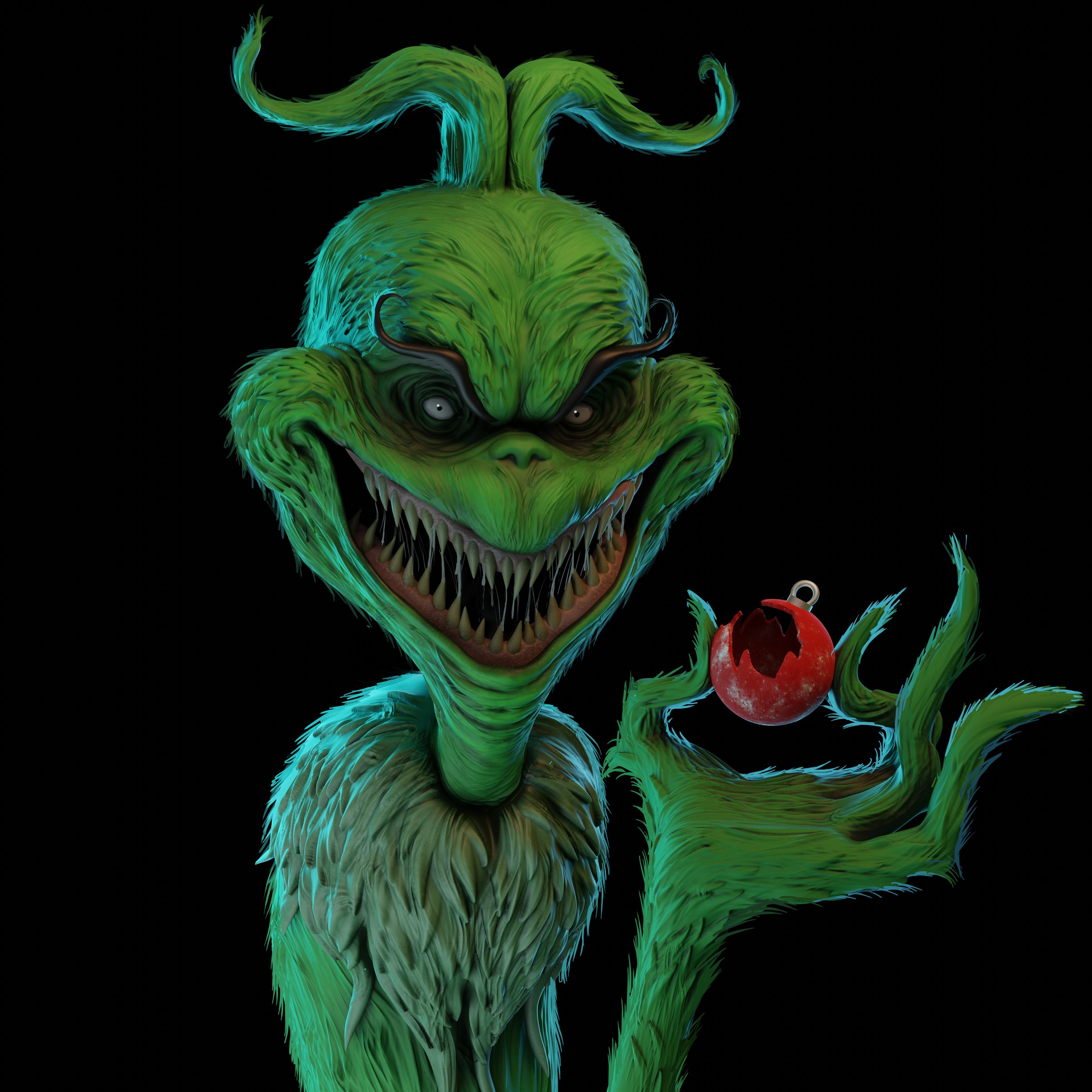 Background Grinch Wallpaper