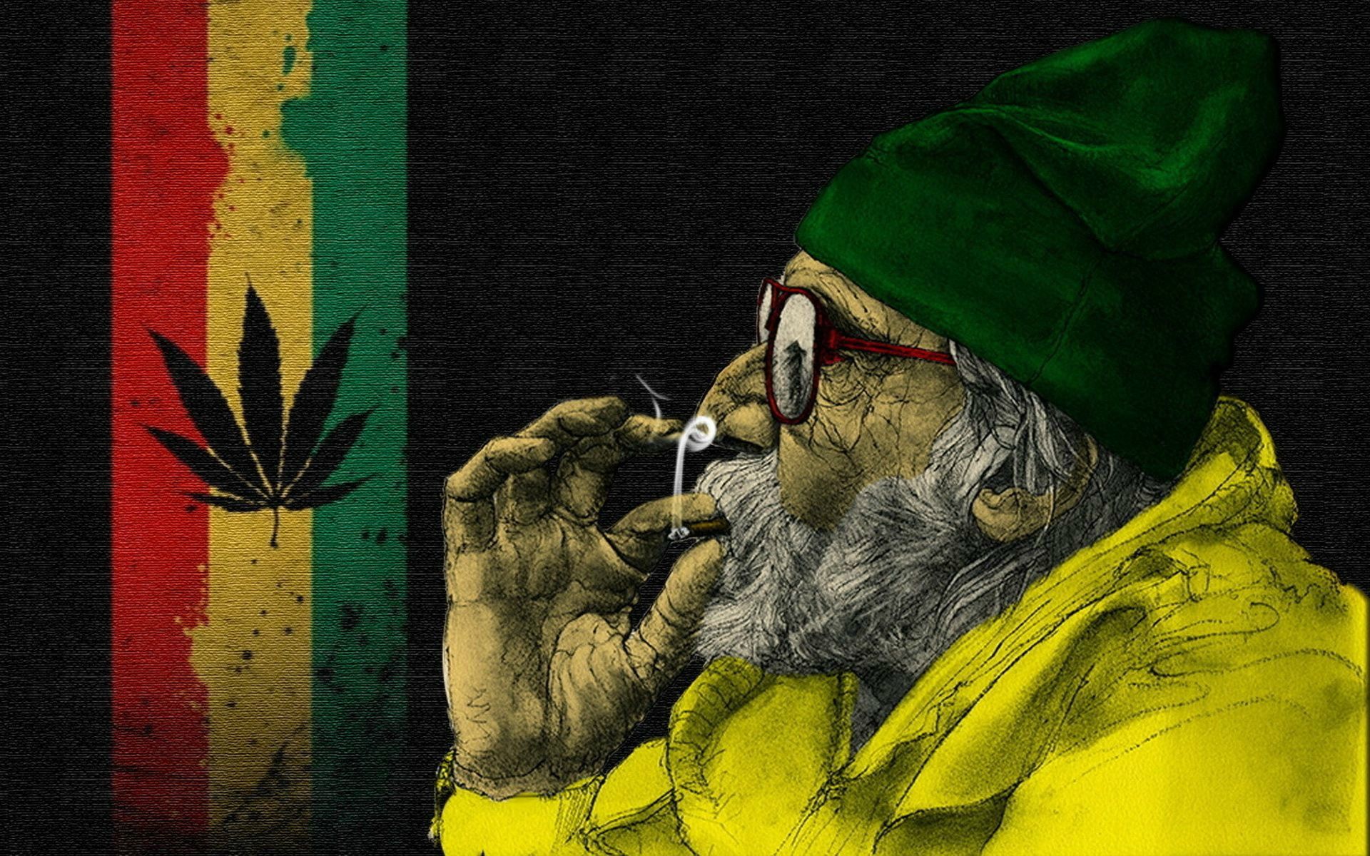 Desktop Weed Wallpaper