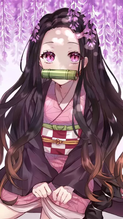 Background Nezuko Wallpaper