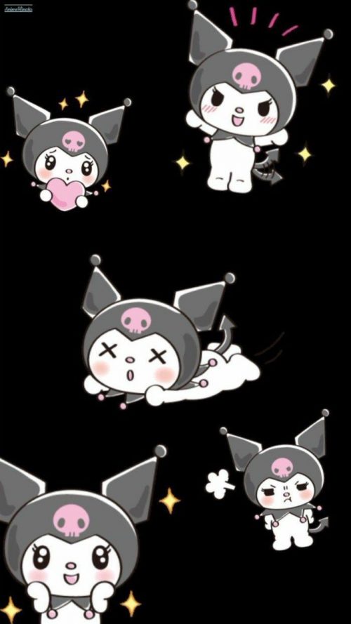 Background Kuromi Wallpaper