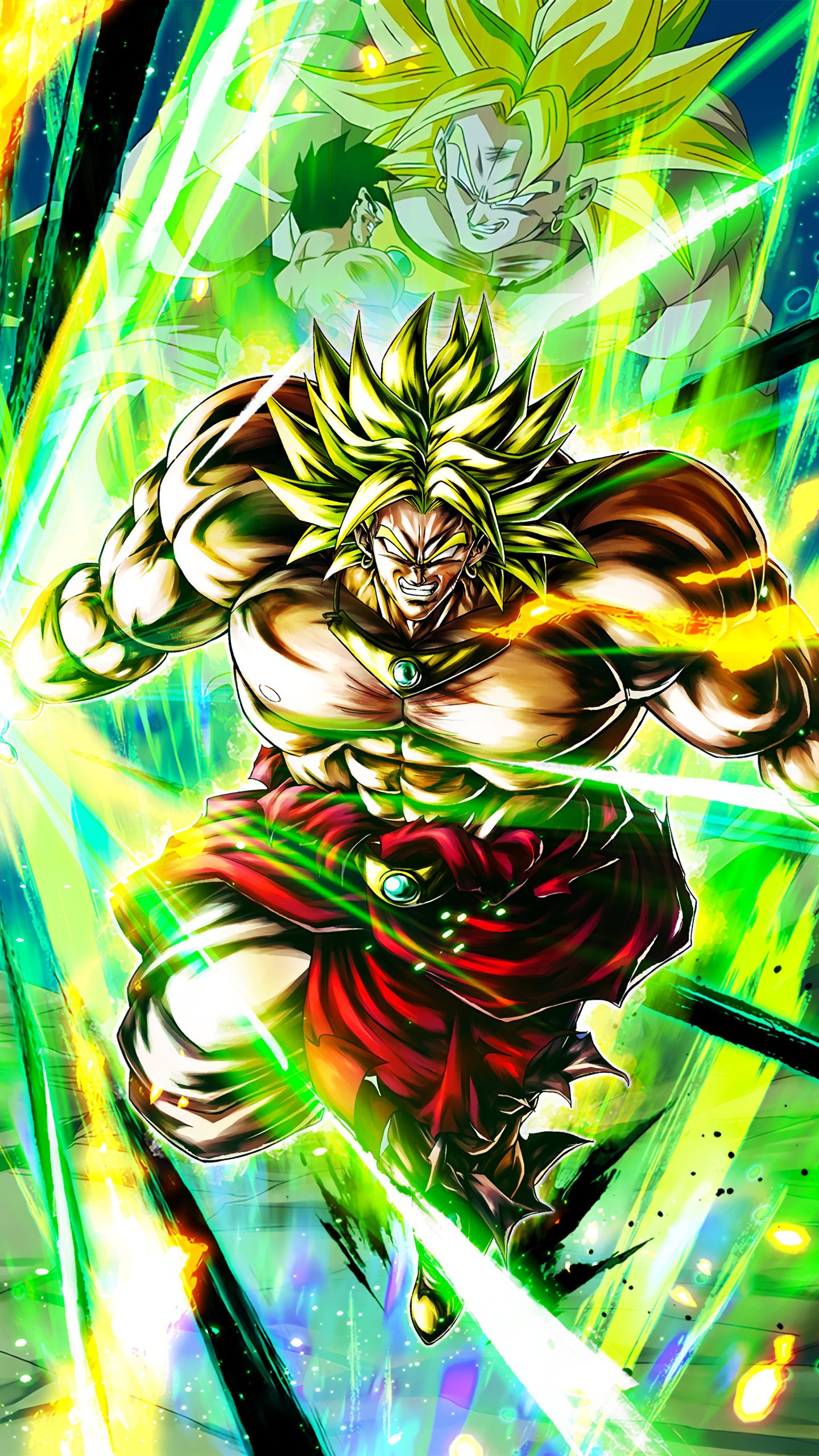 Background Broly   4K Wallpaper