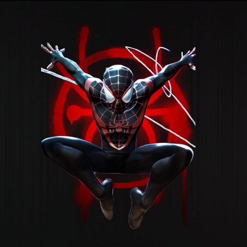 Background Miles Morales Wallpaper