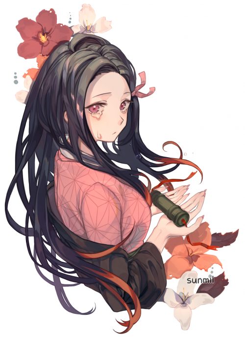 Background Nezuko Wallpaper