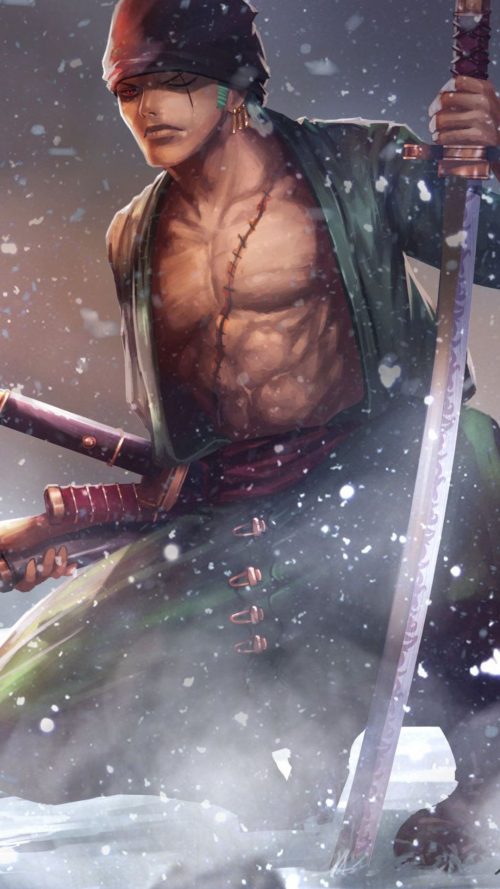 Background Zoro Wallpaper