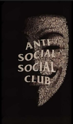 Backgrond Anti Social Club Wallpaper