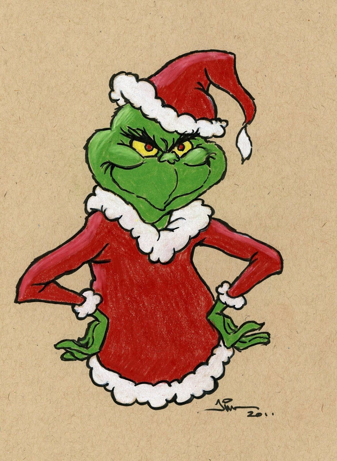 Background Grinch Wallpaper