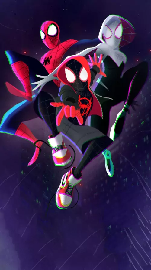 Background Miles Morales Wallpaper