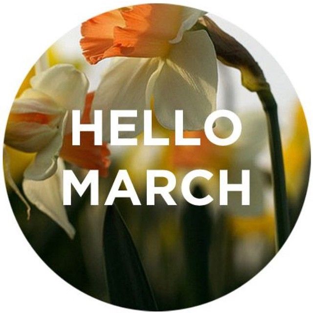 Hello March Wallpaper