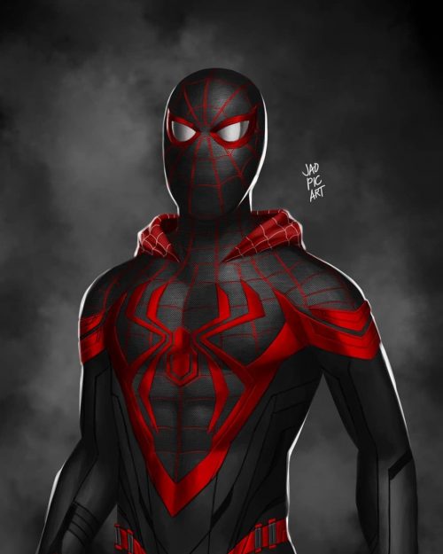 Background Miles Morales Wallpaper