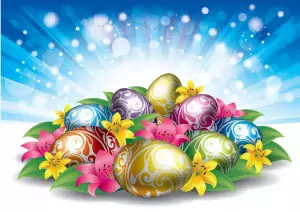 Background Free Easter Wallpaper