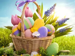 Background Free Easter Wallpaper