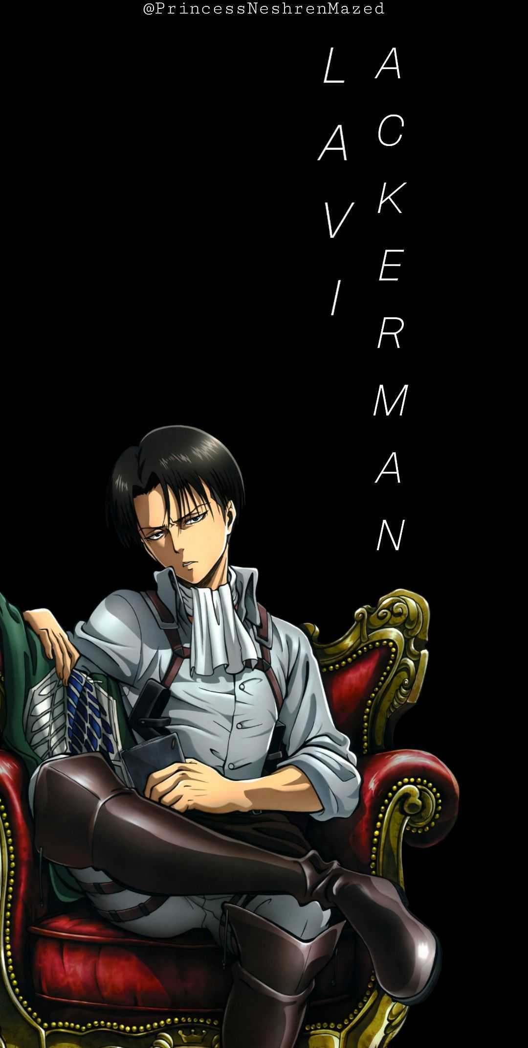 Background Levi Ackerman Wallpaper