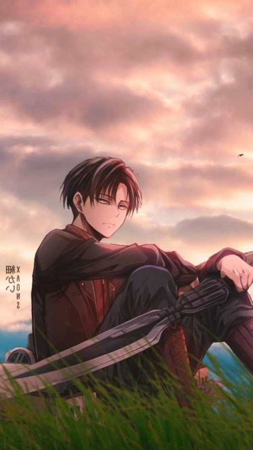 Background Levi Ackerman Wallpaper