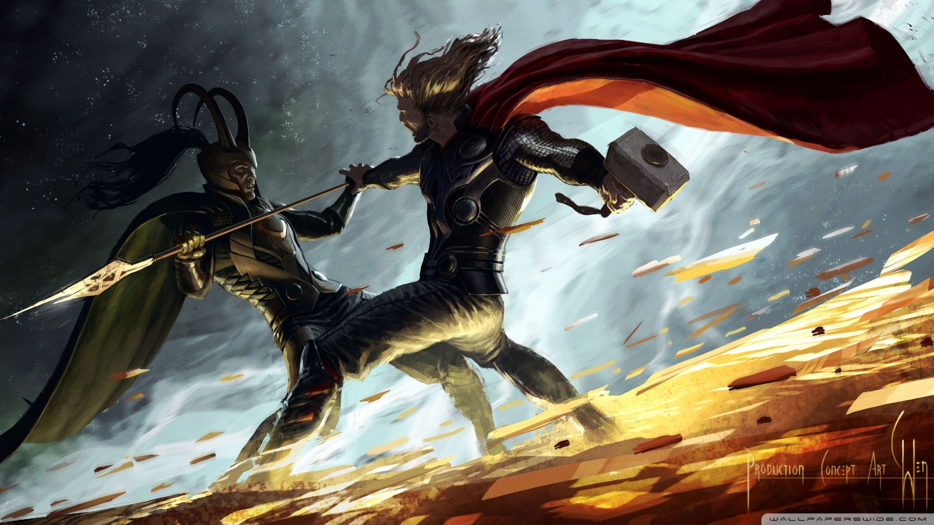 Desktop Thor Wallpaper