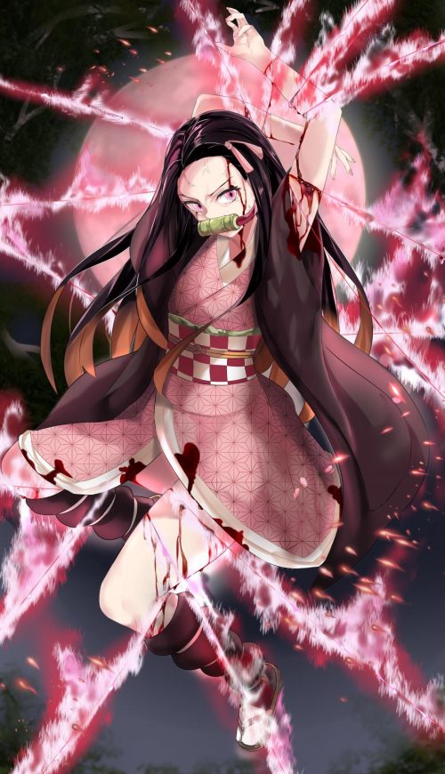 Background Nezuko Wallpaper