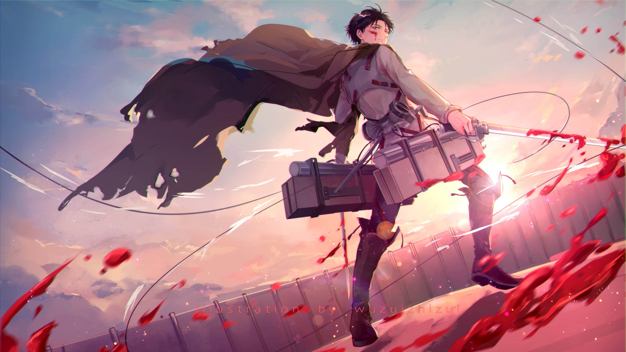 Desktop Levi Ackerman Wallpaper