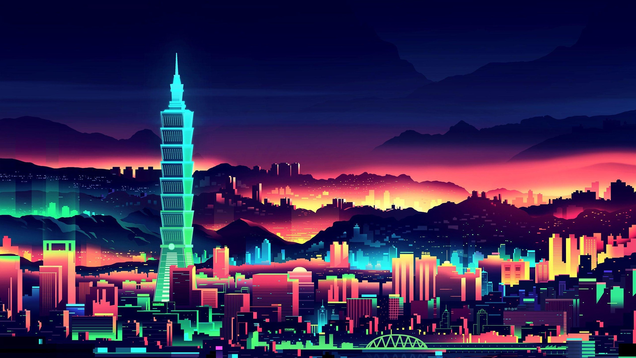 Desktop Vaporwave Wallpaper