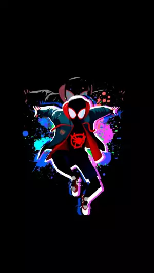 Background Miles Morales Wallpaper