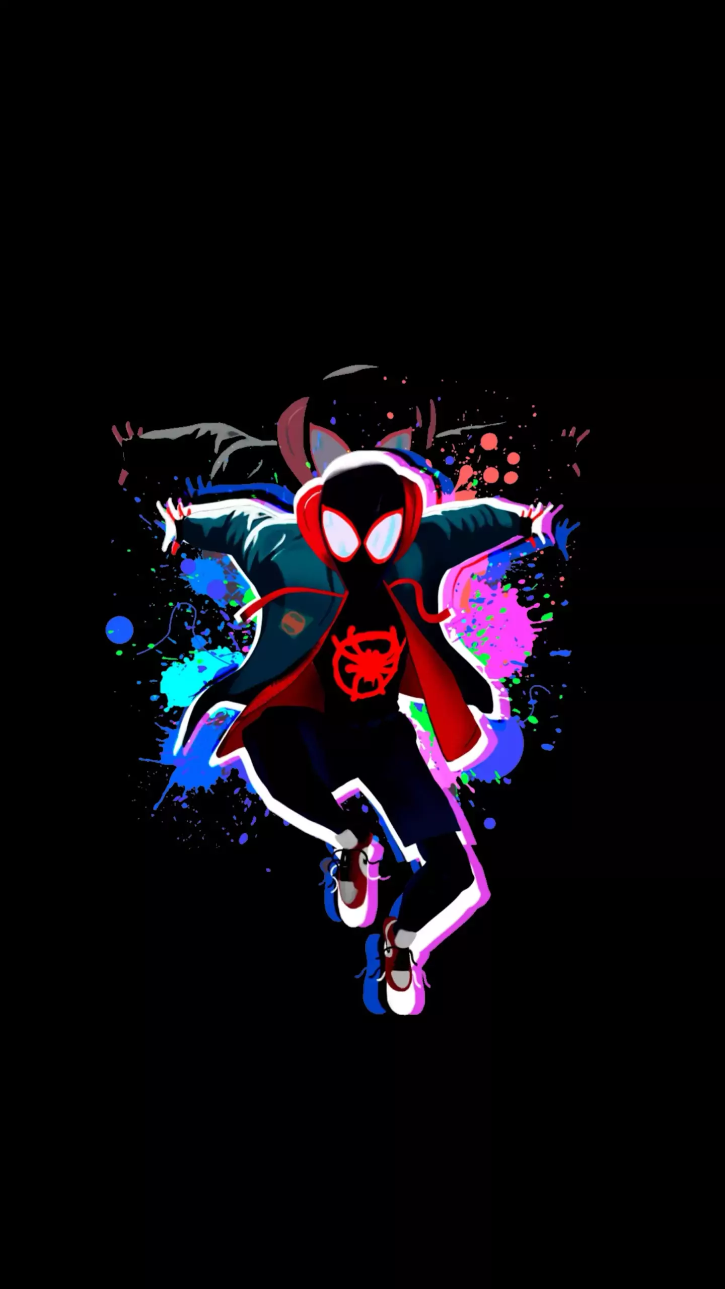 Background Miles Morales Wallpaper