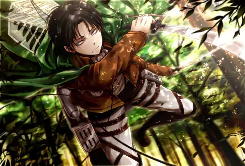 Background Levi Ackerman Wallpaper