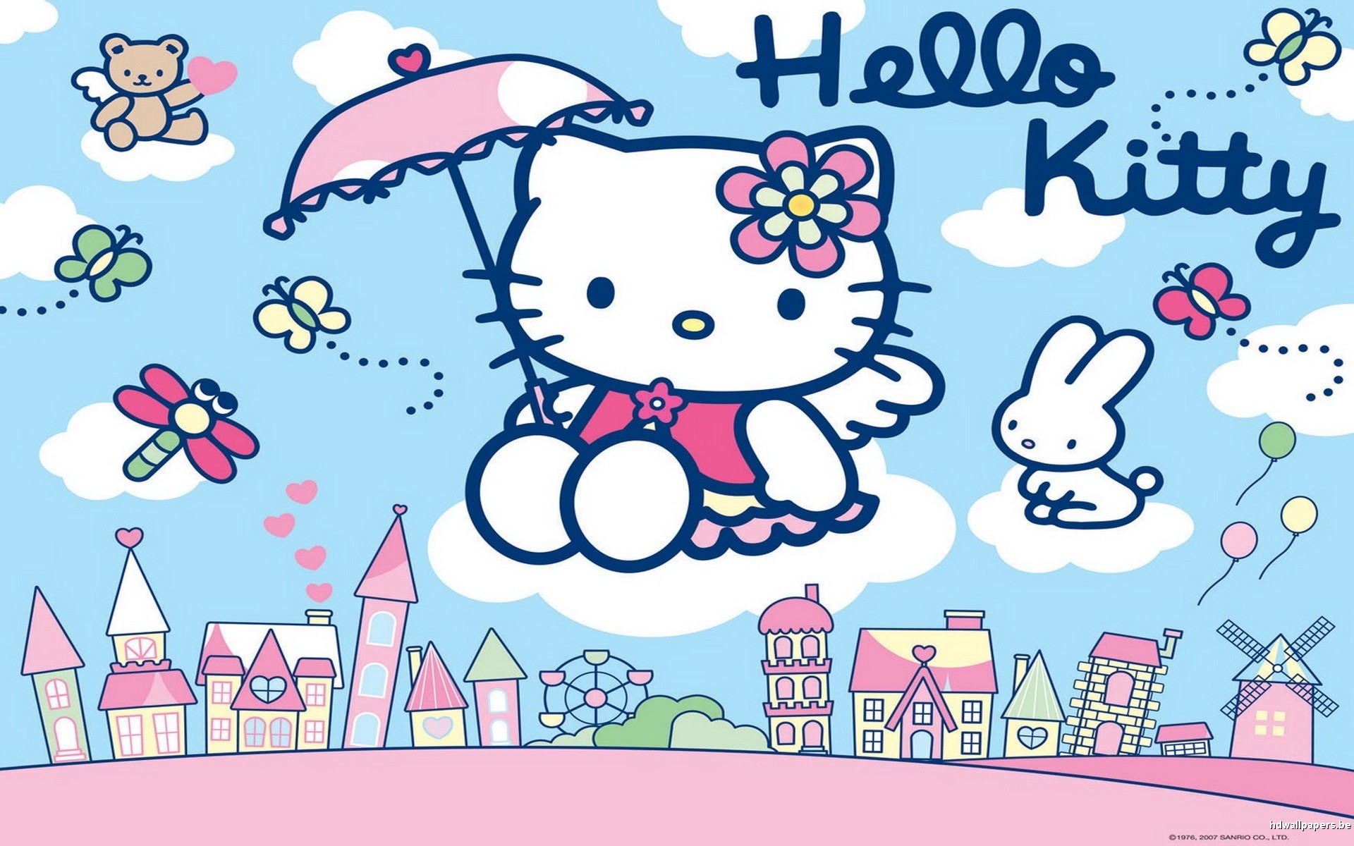 Desktop Hello Kitty Wallpaper