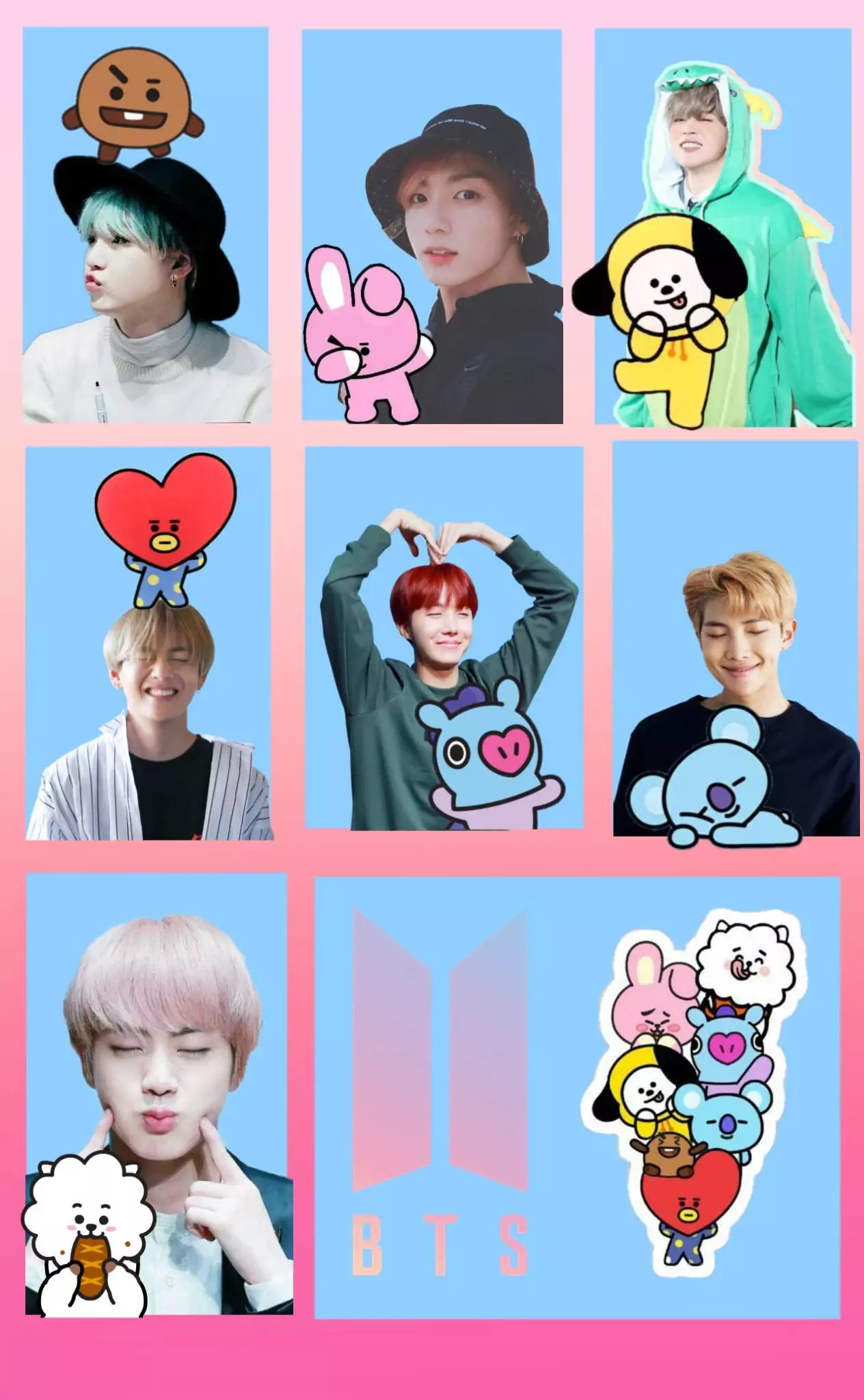 Background BT21 Wallpaper