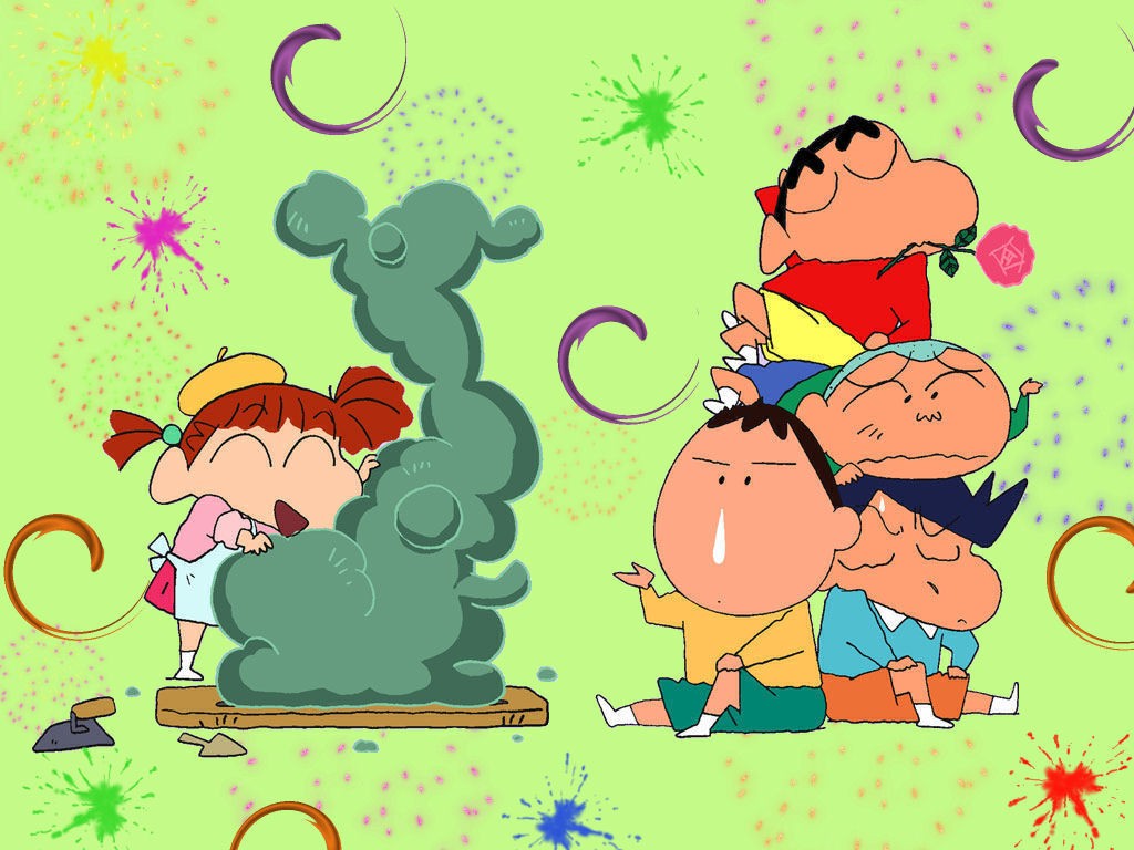 Background Shinchan Wallpaper