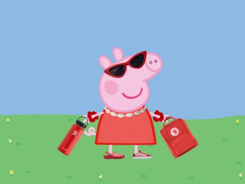 Background Peppa Pig House Wallpaper