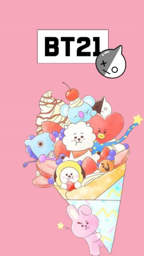 Background BT21 Wallpaper