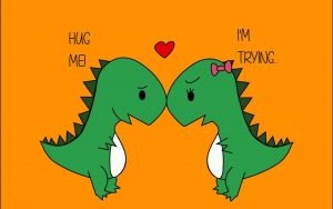 Cute Dinosaur Wallpaper