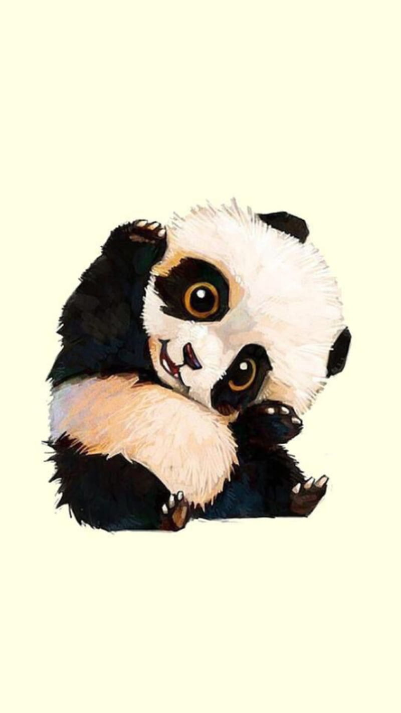 Background Cute Panda Wallpaper