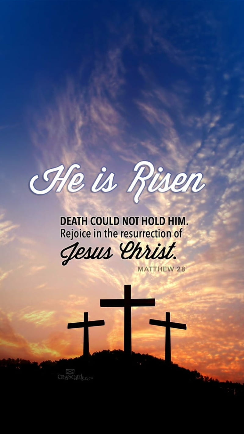 He Is Risen Wallpaper