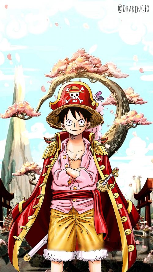 Background Luffy Wallpaper