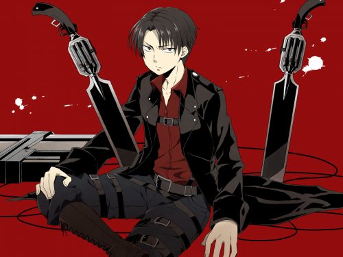 Background Levi Ackerman Wallpaper