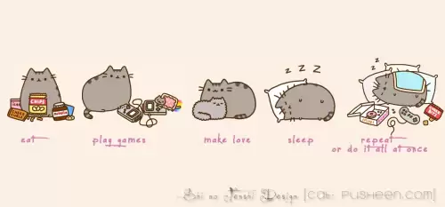 Desktop Pusheen Wallpaper