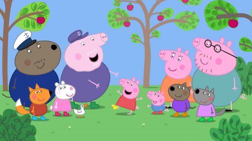 Desktop Peppa Pig House Wallpaper