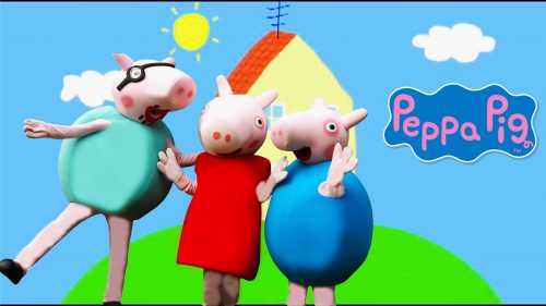 Background Peppa Pig House Wallpaper