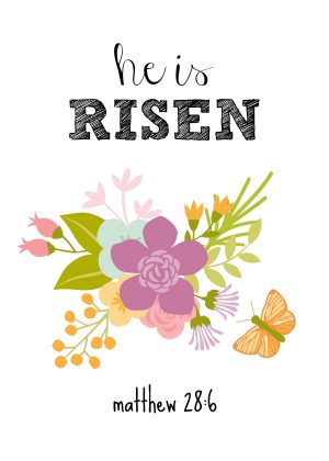 He Is Risen Wallpaper