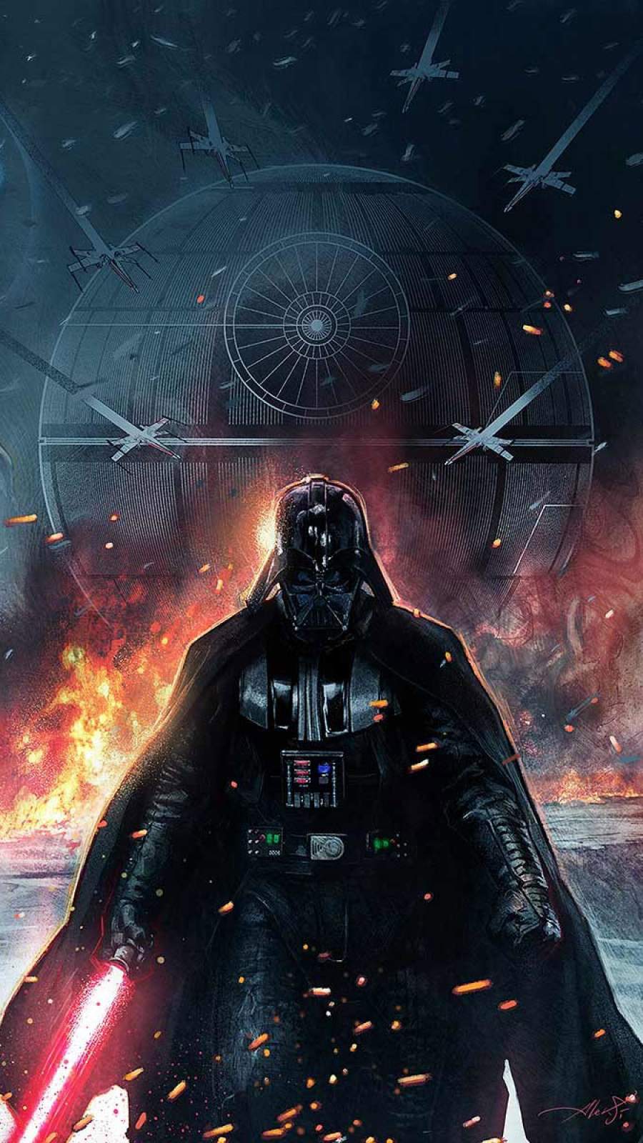 Backgrond Darth Vader Wallpaper