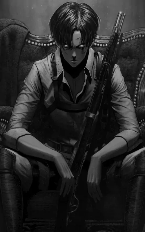 Background Levi Ackerman Wallpaper