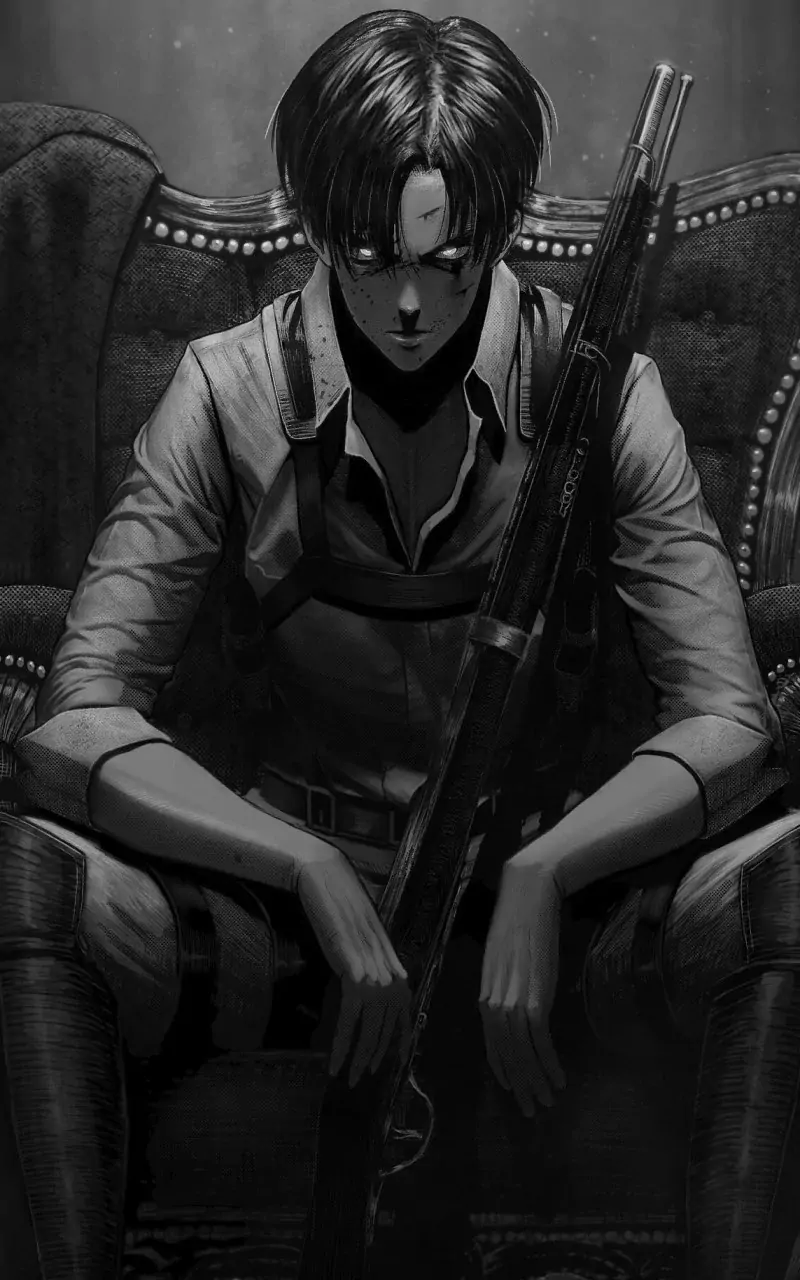 Background Levi Ackerman Wallpaper