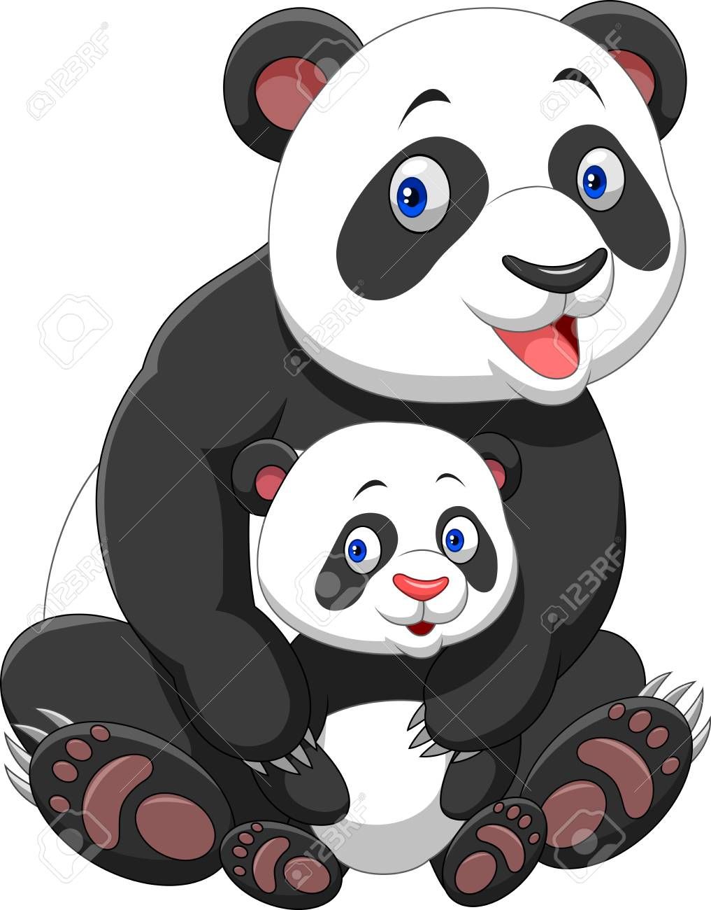 Background Cute Panda Wallpaper