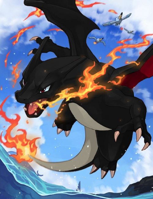 Bacgkround Charizard Wallpaper