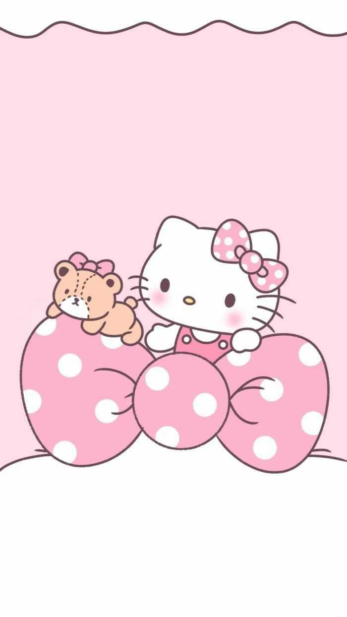 Background Hello Kitty Wallpaper
